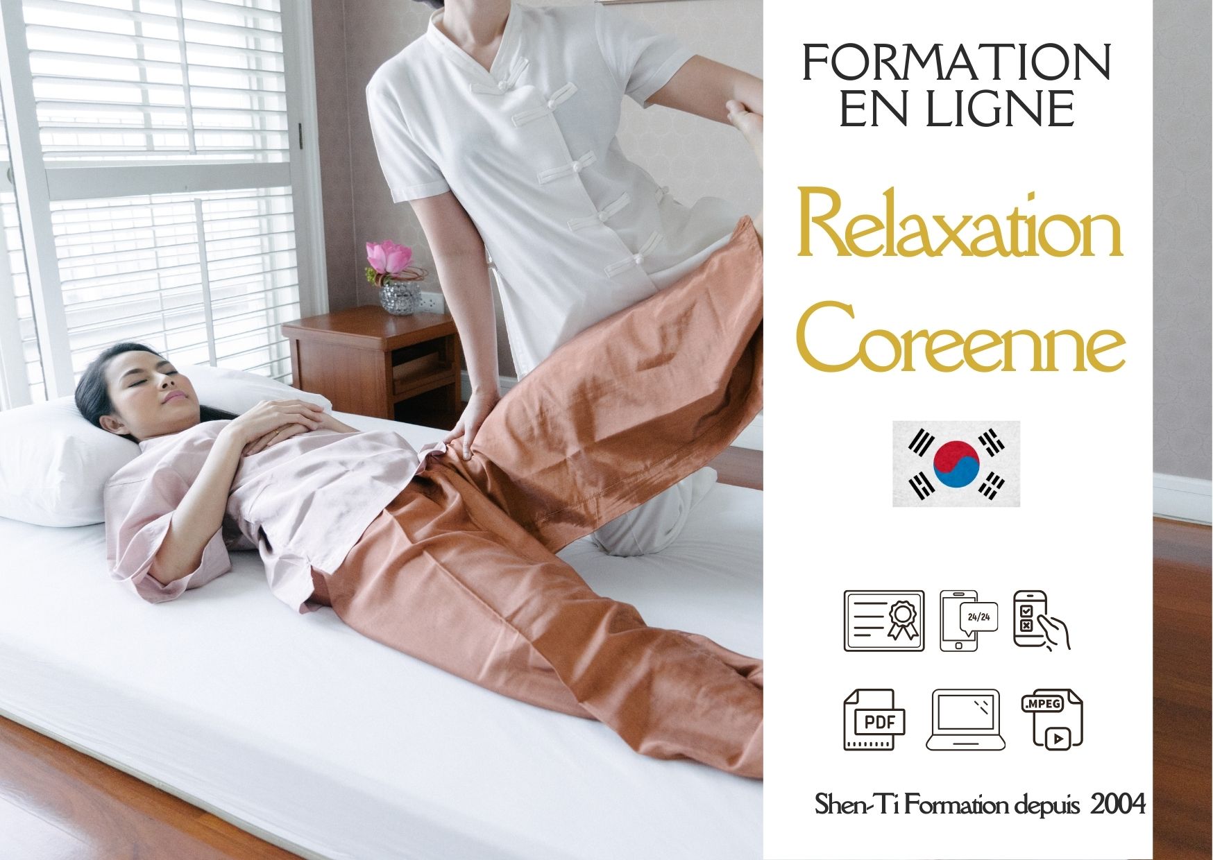 formation relaxation coreenne en ligne